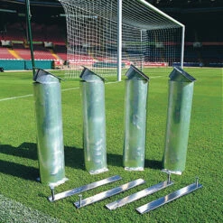 Harrod Sport 24ft X 8ft Aluminium Socketed Box Football Posts -Sport Pro Shop it010948 4