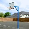 Harrod Sport Socketed Basketball Goals With Wooden Practice Backboard Set -Sport Pro Shop it019906