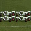 Harrod Sport 360 Football Goal Post Trolley Set Of 4