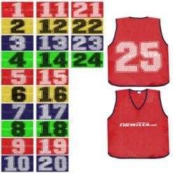 Numbered Training Bibs